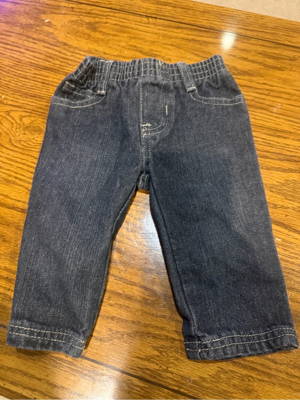6 for $10 Dark Wash Jeans - Elastic Waist